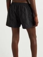 Bottega Veneta - Slim-Fit Short-Length Intrecciato Swim Shorts - Black