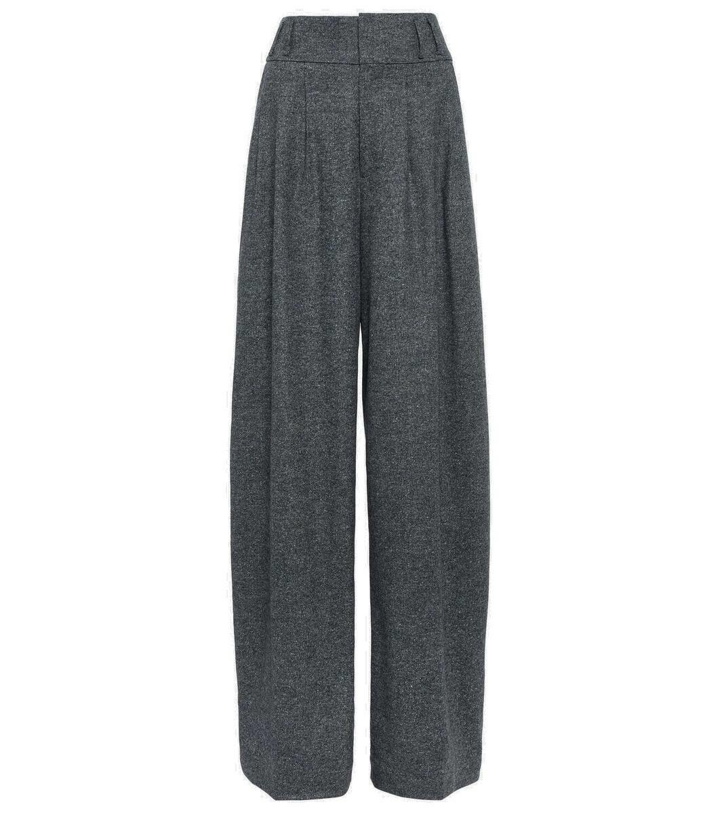 Photo: Altuzarra Tyr high-rise wool-blend wide-leg pants