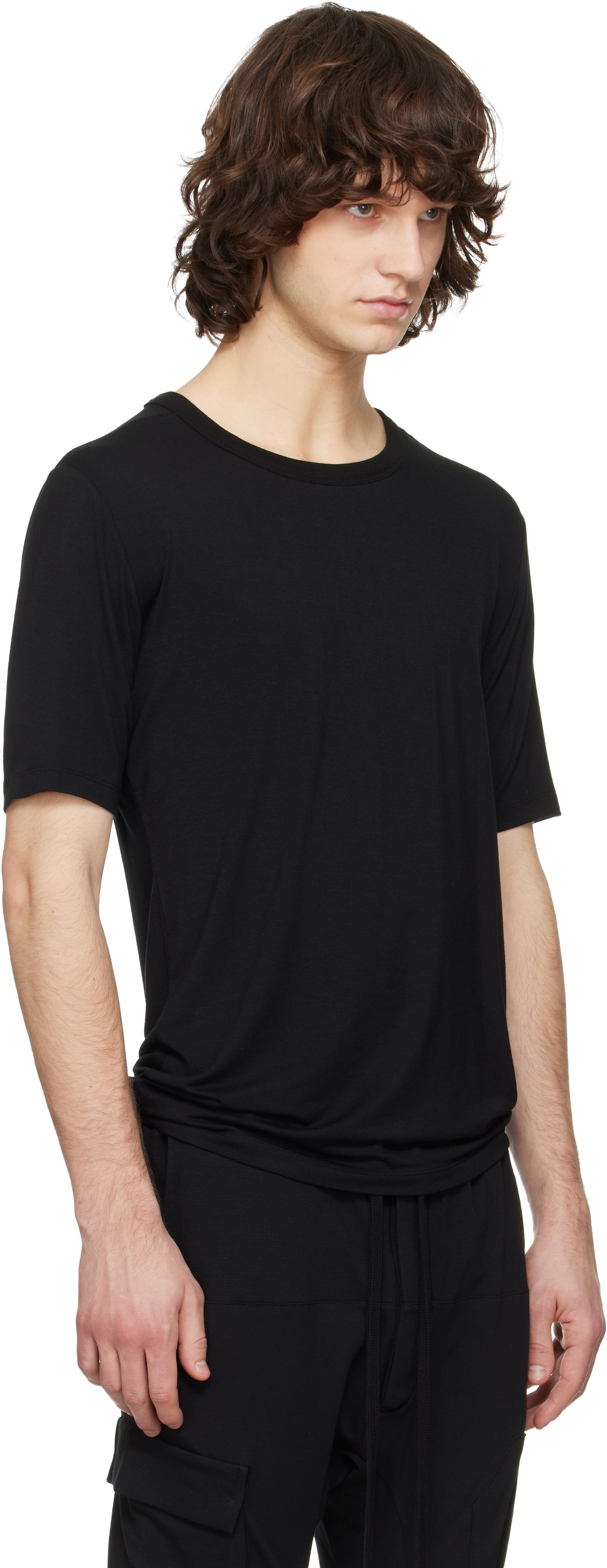 thom/krom Black M TS 938 T-shirt