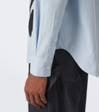 JW Anderson Appliqué cotton poplin shirt