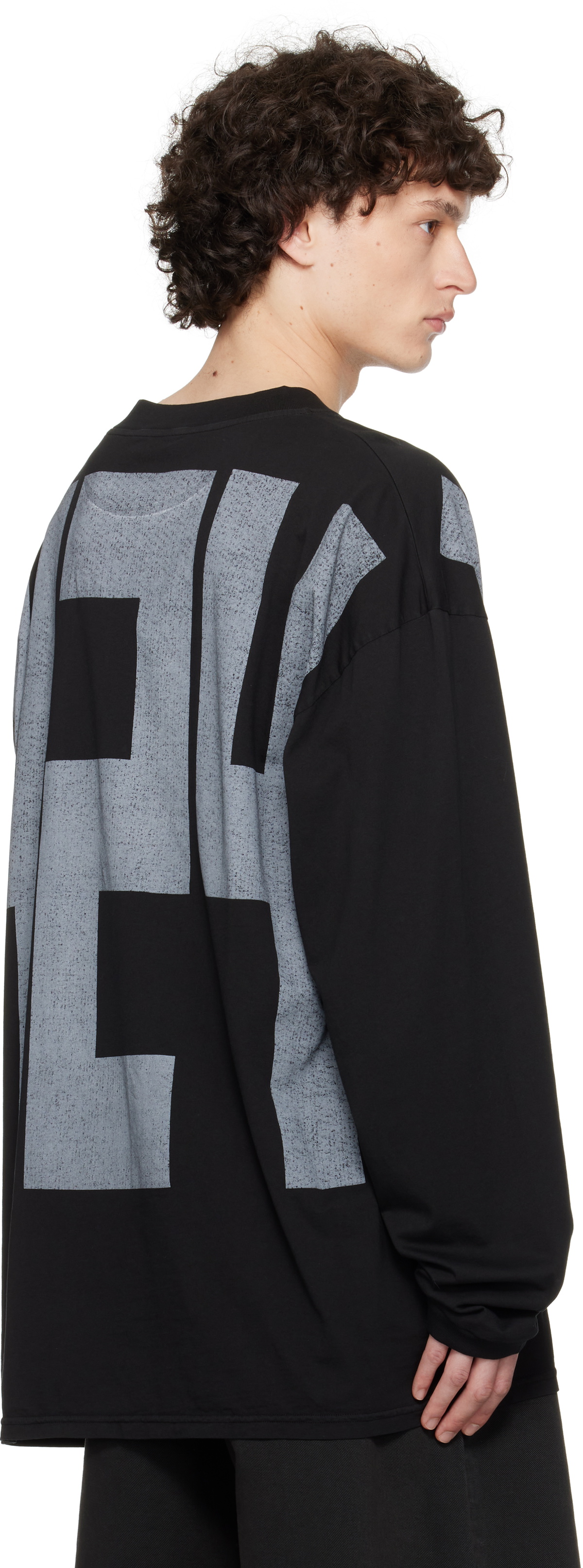 424 Black '424' Block T-shirt 424 424 Black '424' Block T-shirt 424