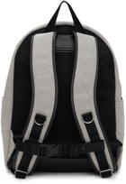 Burberry Grey Canvas Logo Jack Backpack