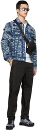 Givenchy Blue Classic 4G Rivet Denim Jacket