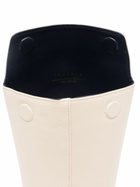 Tsatsas White Olive Leather Bucket Bag