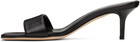 Aeyde Black Ilvy Leather Mules