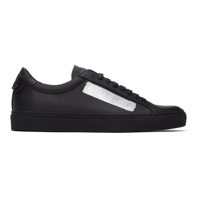 Photo: Givenchy Black Latex Urban Knot Sneakers