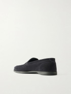 John Lobb - Pace Suede Loafers - Blue