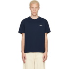A.P.C. Navy Boxy Petit 'VPC' T-shirt