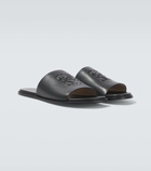 Loewe Paula's Ibiza Flex Anagram leather slides