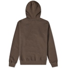 Gramicci Men's One Point Hoody in Brown Pigment