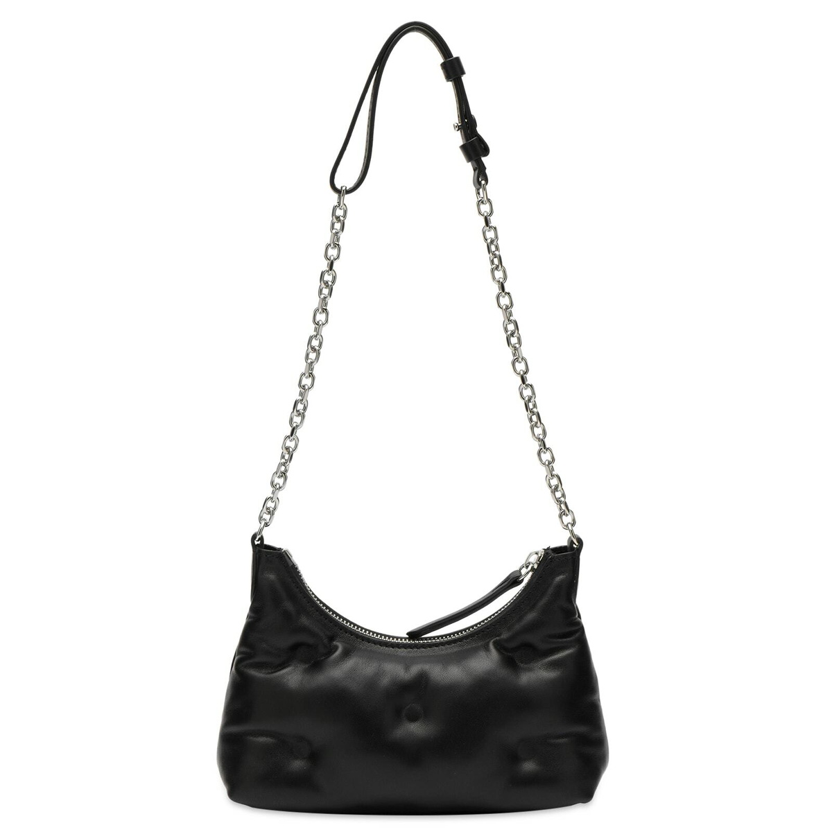 Maison Margiela Women's Glam Slam Hobo Micro Bag in Black 
