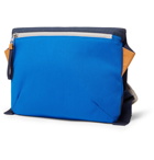 Loewe - Eye/LOEWE/Nature Leather-Trimmed Canvas Messenger Bag - Blue