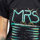Martine Rose Women's Shrunken T-Shirt in Black/Mrs Tubes