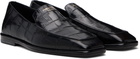 Ferragamo Black Brian Loafers