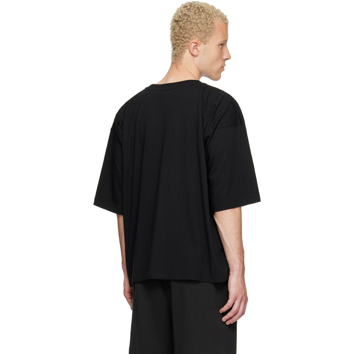 We11done Black Devil Arms Up T-shirt