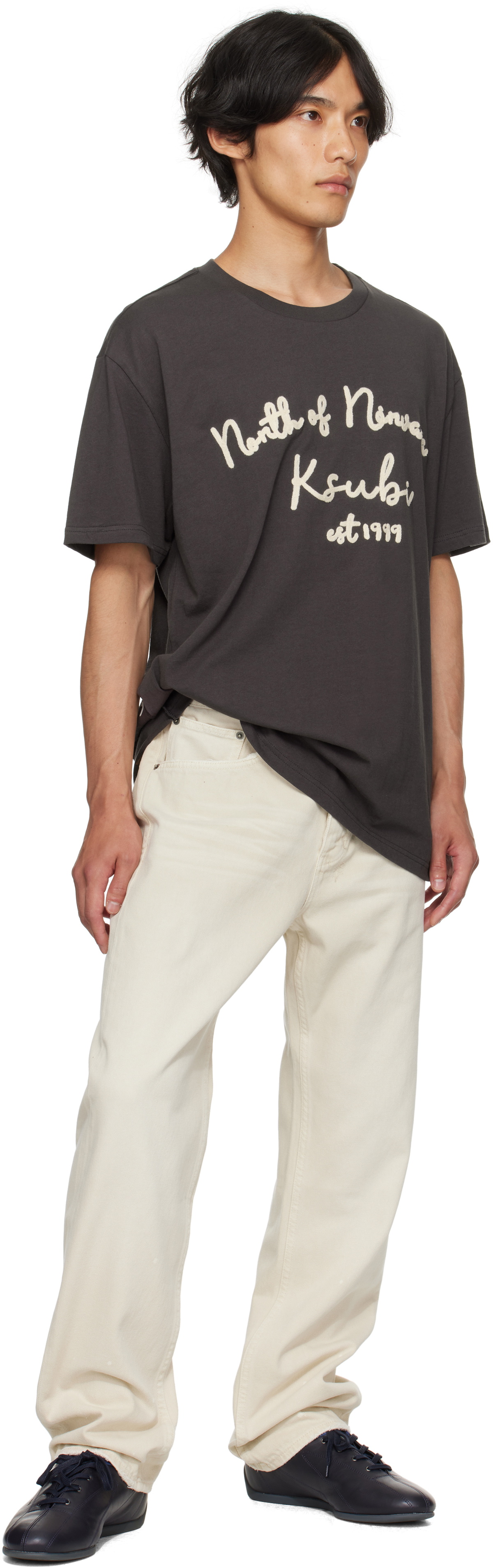 Ksubi Off-White Anti K Ivory Jeans