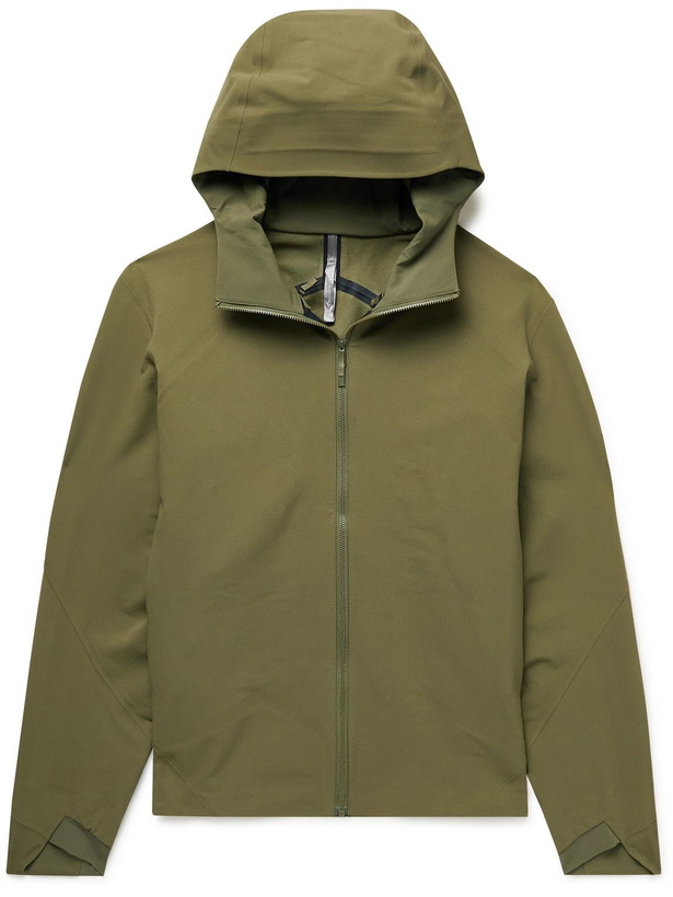 Photo: Veilance - Isogon MX Burly Hooded Jacket - Green