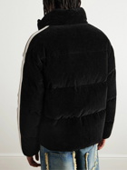 Moncler Genius - Palm Angels Ramsau Logo-Appliquéd Cotton-Corduroy Down Jacket - Black