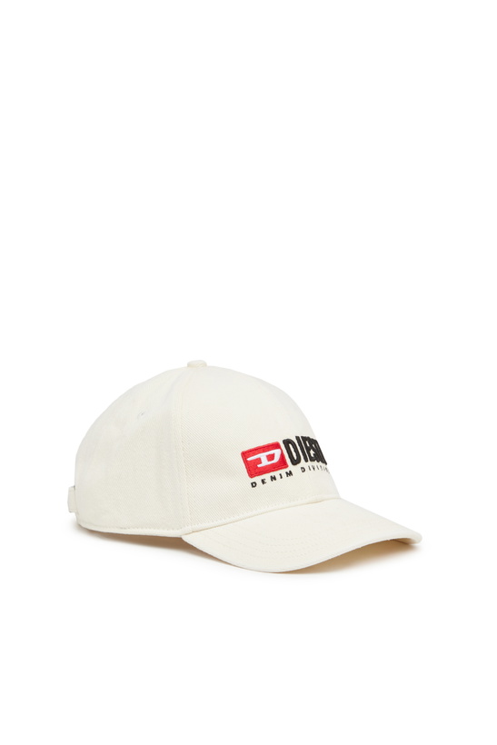 Photo: Diesel Baseball cap with logo embroidery - Caps Mens in White