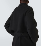 Gucci Gucci Script wool and cashmere coat