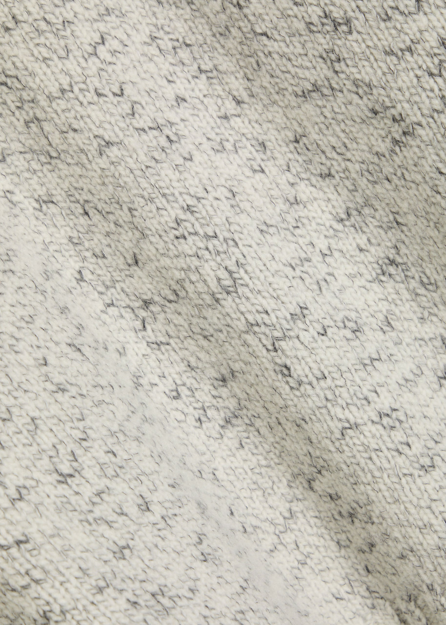 Won Hundred Bently Wool and Cotton-blend Jumper Grey