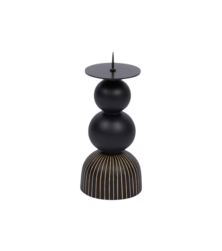 Photo: Zanat Aurora Large wood candle holder by Ludovica and Roberto Palomba