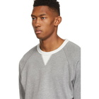 rag and bone Grey and White Anson Sweatshirt