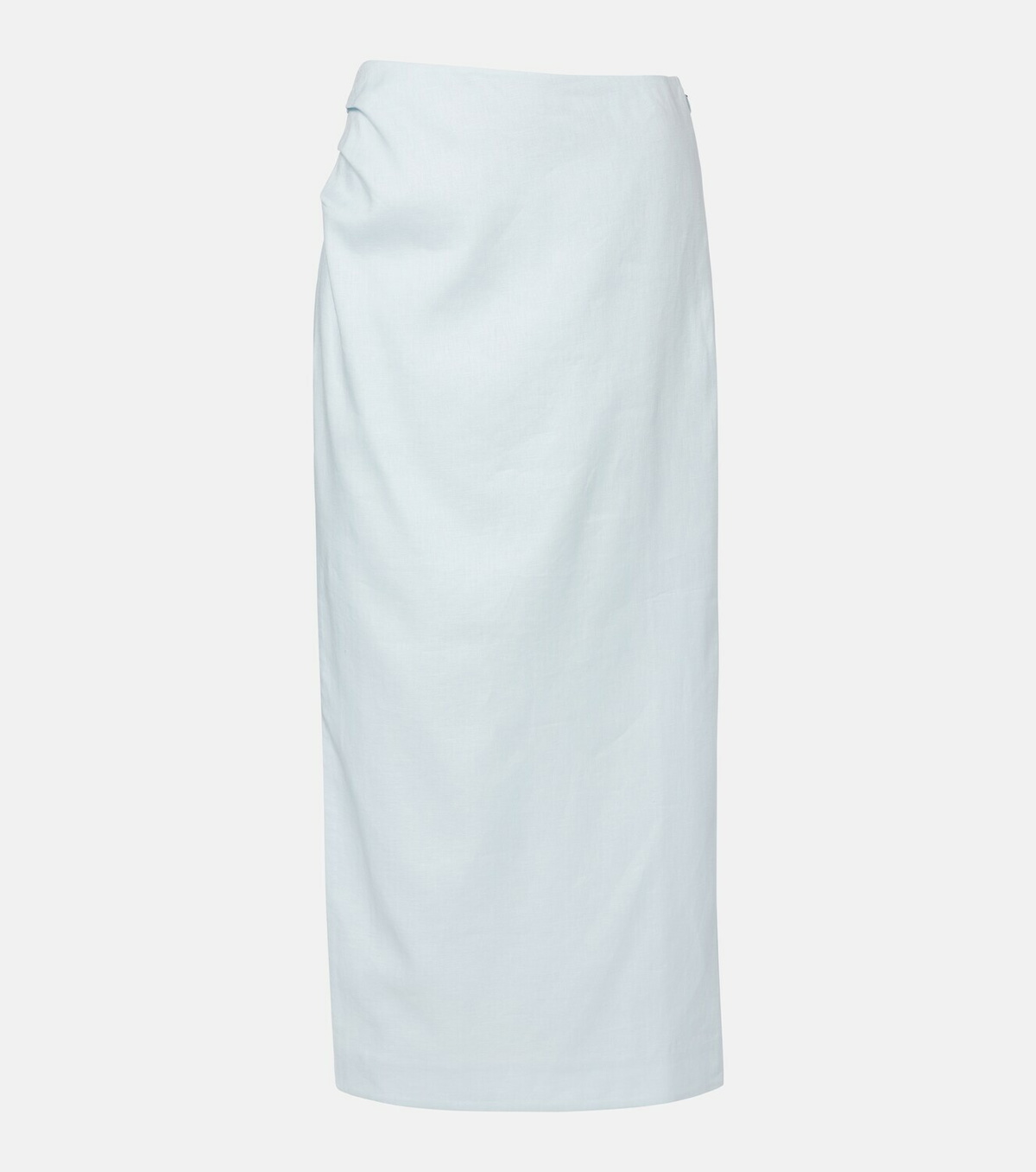 SIR Linen midi skirt