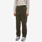 Oliver Spencer Men's Cord Drawstring Trouser in Green