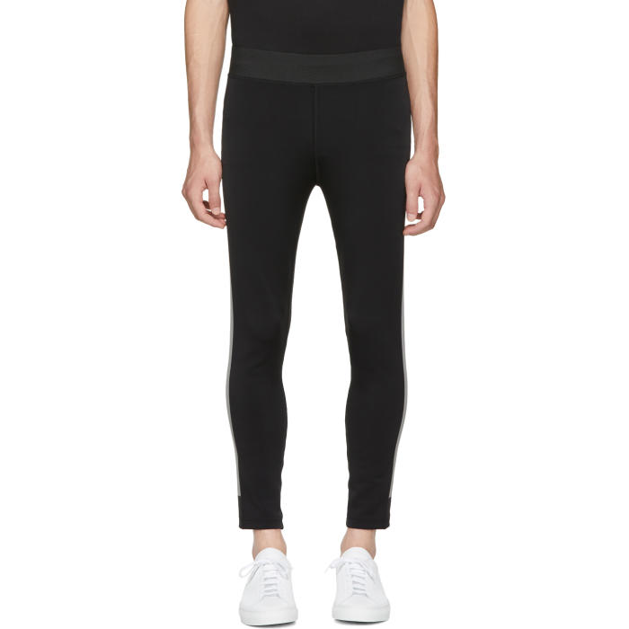 BLACKBARRETT by Neil Barrett Black Sport Reflective Stripe Track Pants