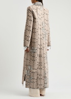 Forte_forte Chenille-jacquard Coat Cream