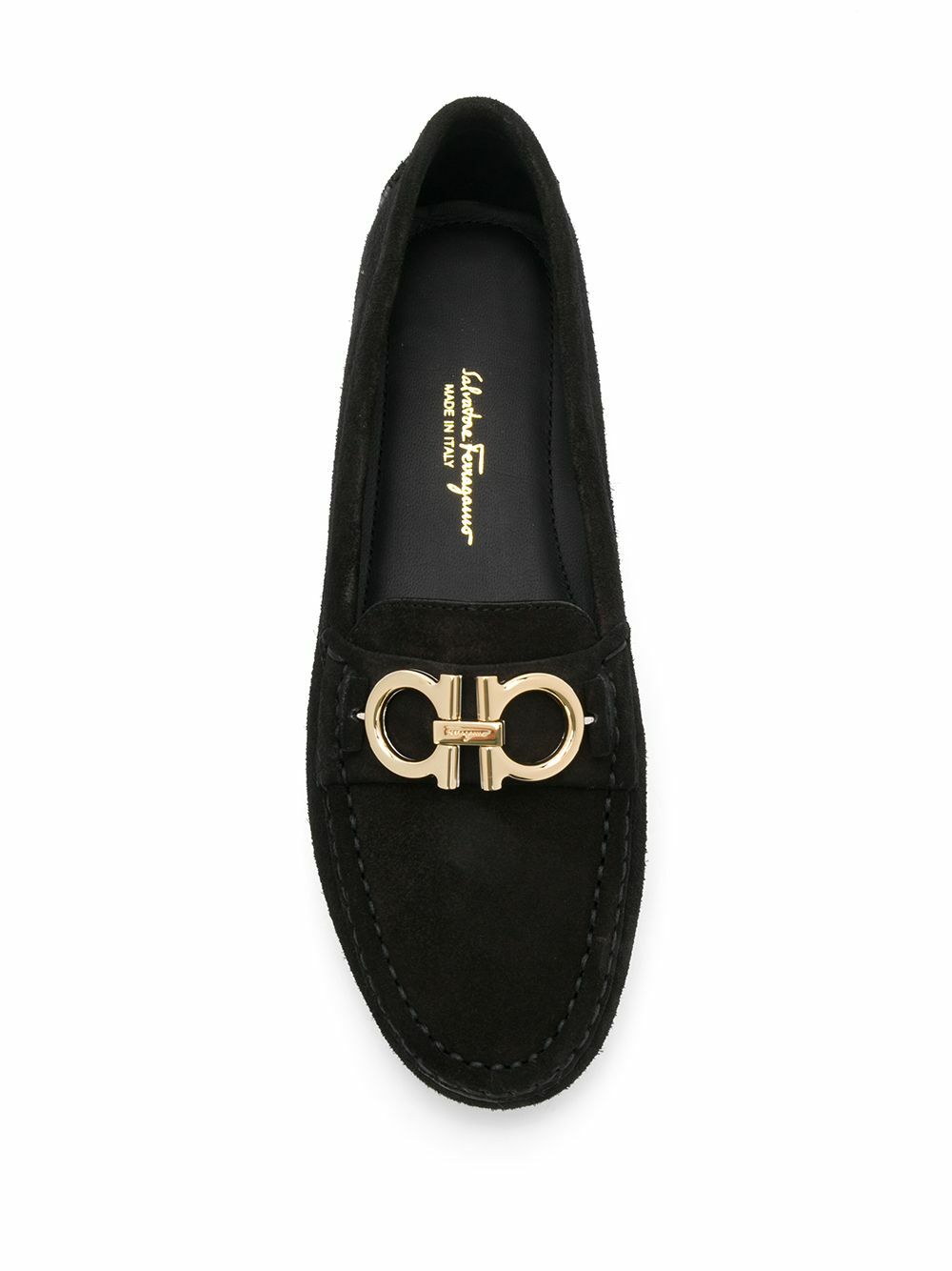 Parigi Double Gancini Suede Loafers main image 0