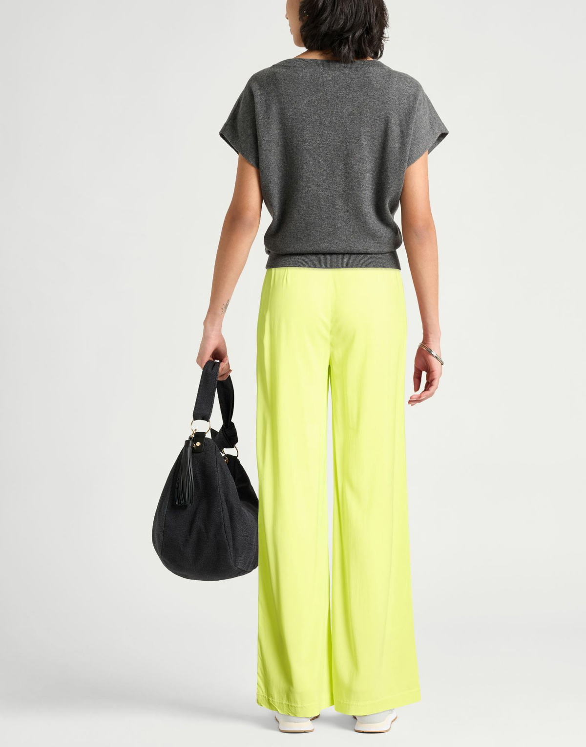 Jucca Womens Pants Lime in Green