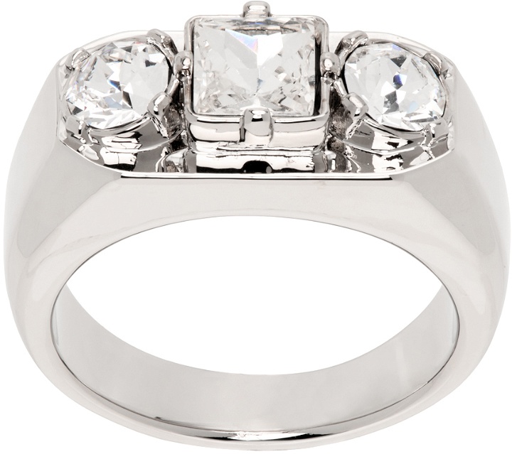 Photo: Dsquared2 Silver Diamond Ring
