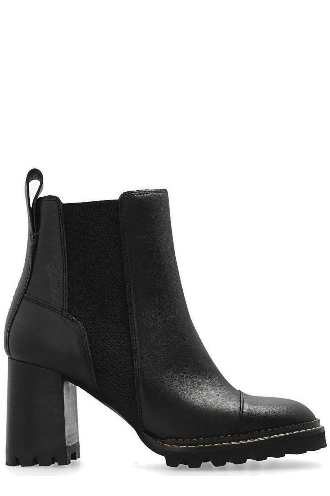 See By Chloe - Lory leather knee-high boots See by Chloe