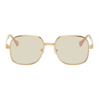 Gucci Gold GG0788S Sunglasses