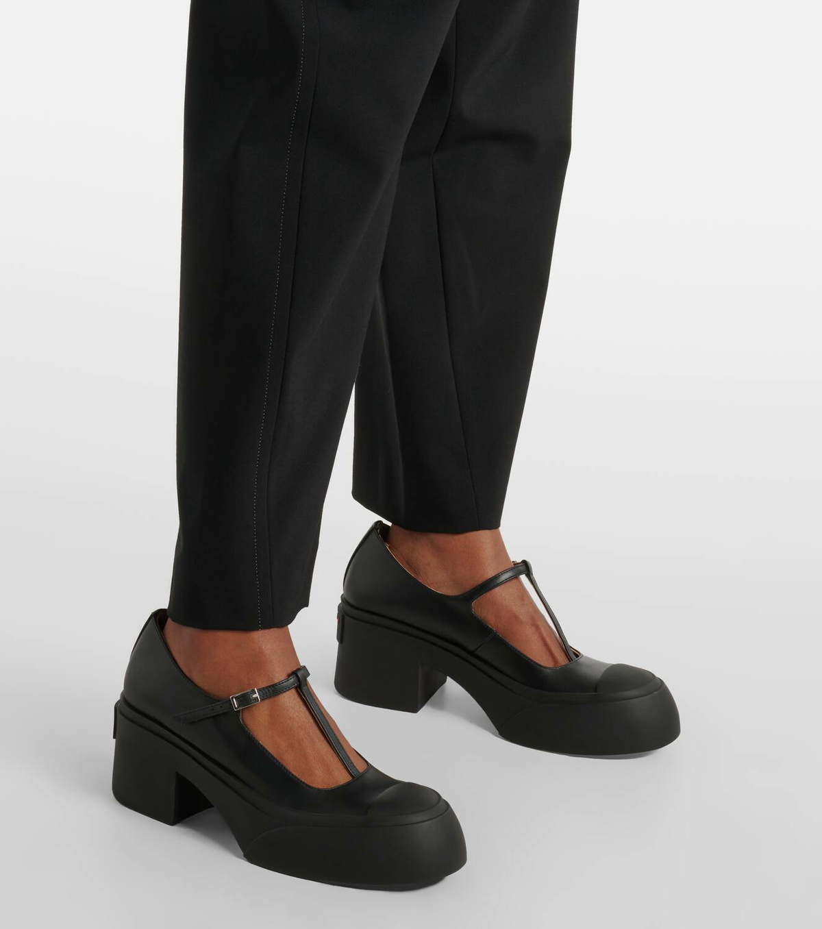 Marni Pablo leather Mary Jane pumps Marni
