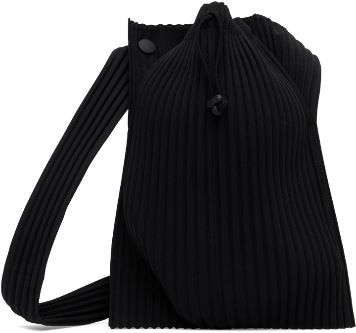Photo: HOMME PLISSÉ ISSEY MIYAKE Black Pocket Crossbody Bag