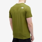 The North Face Men's Berkeley California Pocket T-Shirt in Forest Olive