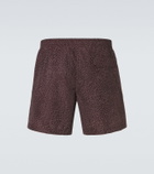 Brioni Printed swim trunks