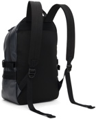 Lacoste Navy Coated Backpack