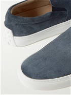 Tod's - Suede Slip-On Sneakers - Blue