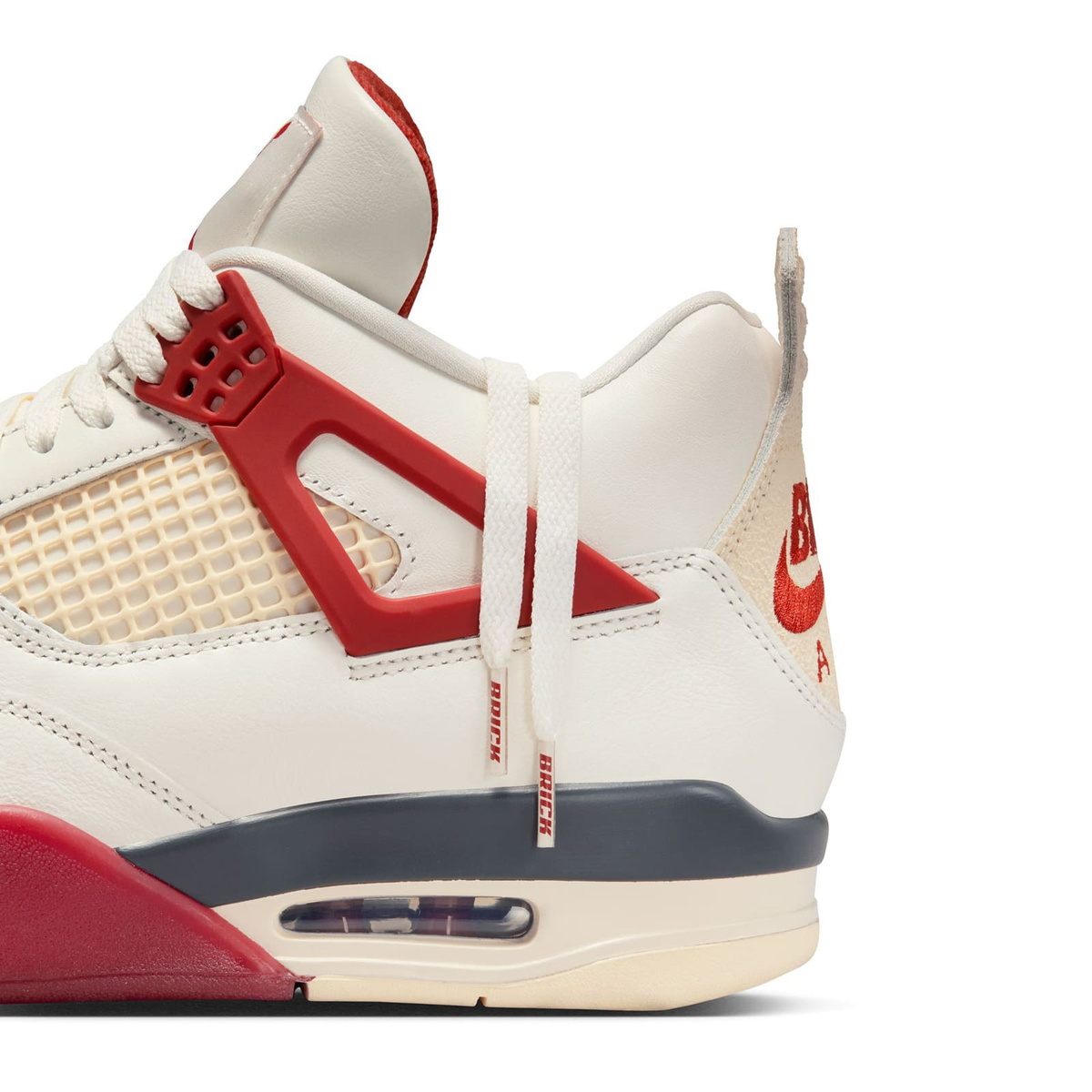 Air Jordan x Nigel Sylvester 'Brick After Brick' 4 Retro in White