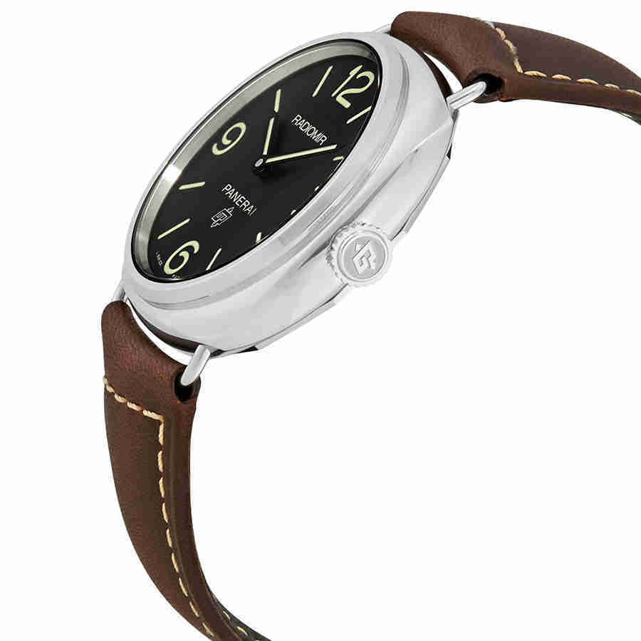 Panerai Radiomir 3 Days Brown Leather 45 mm Mens Watch PAM00753