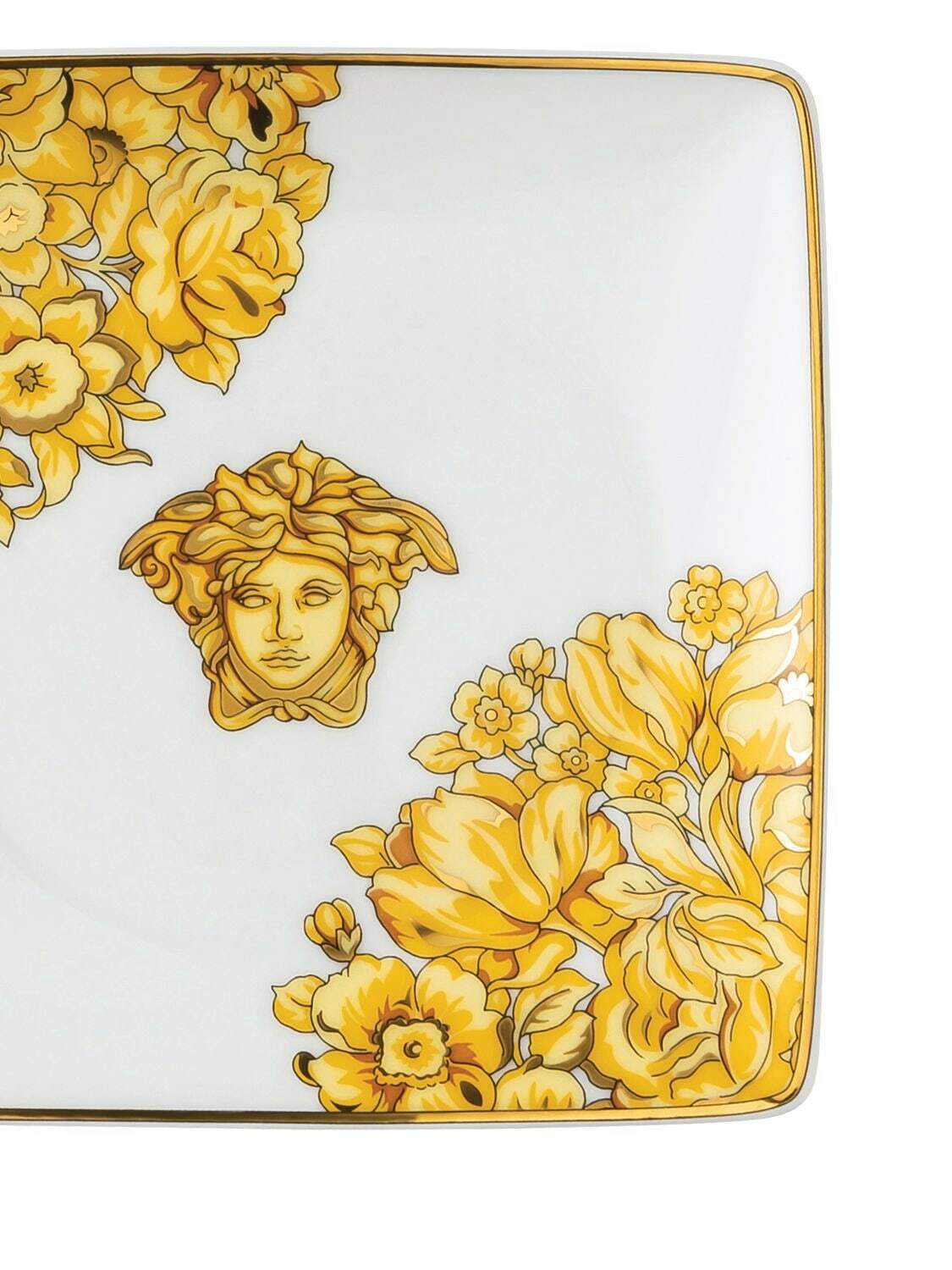 VERSACE Medusa Rhapsody Flat Square Valet Tray