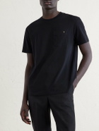 Valentino Garavani - VGold Cotton-Jersey T-Shirt - Black
