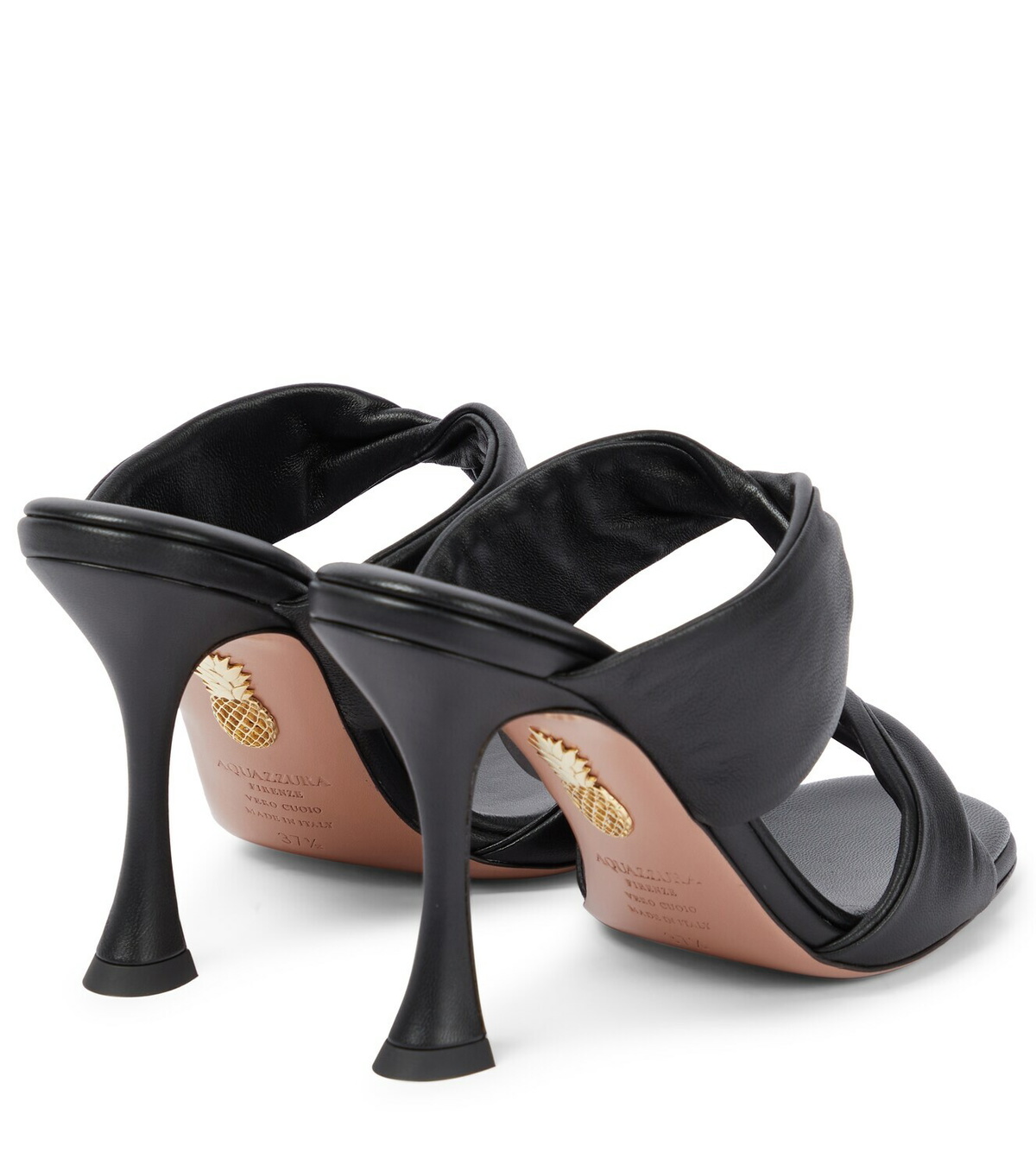 Aquazzura Twist leather sandals