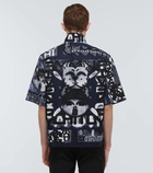 Givenchy Printed short-sleeved cotton shirt