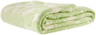 Dusen Dusen Green & White Penrose Bed Set, Full/Queen