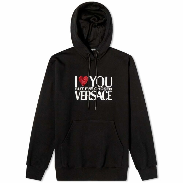 Photo: Versace Women's I Love Print Hoody in Black